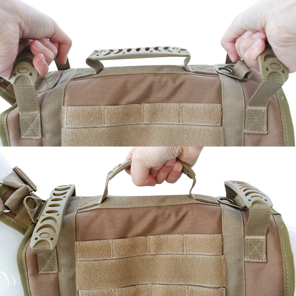 Military Tactical Dog Harness German Shepherd Pet Dog Vest With Handle Nylon Harness Adjustable For Medium Large Dogs - imagen 4