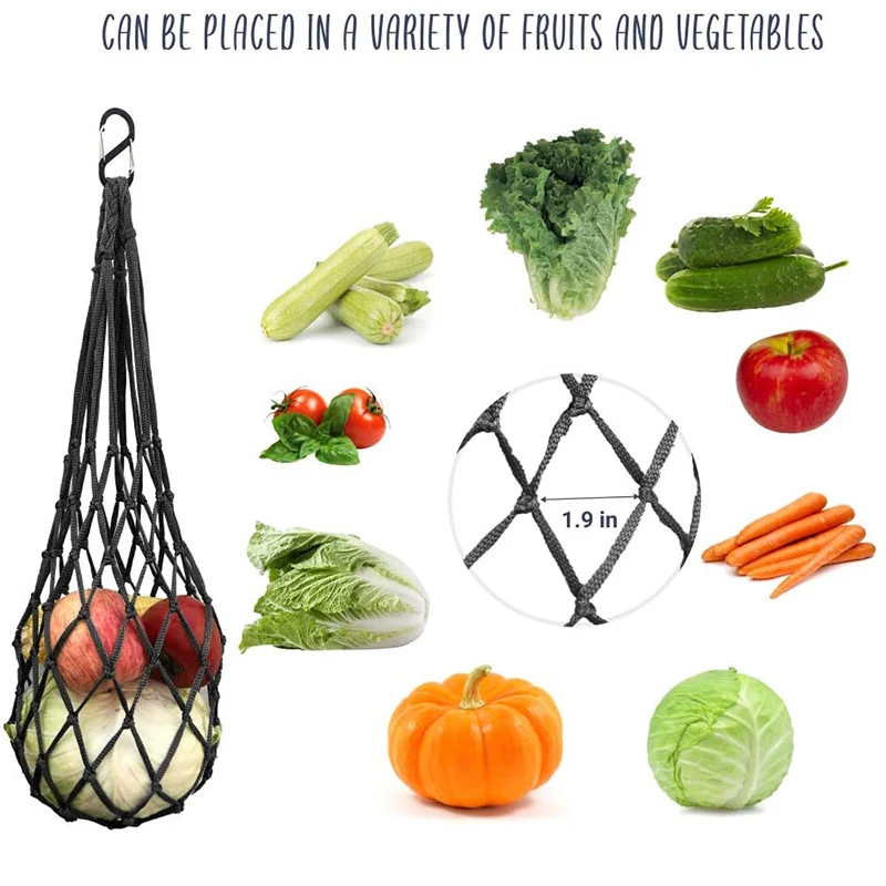 Bolsa de cuerda de red para aves de corral, comedero para pollo, repollo, herramienta de alimentación para aves grandes, ganso, pato - imagen 2