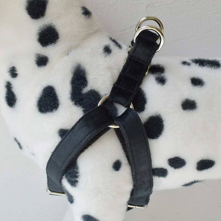 Franela 13 correas para el pecho para perros correas para el pecho personalizadas para cachorros terciopelo negro grabado gato cachorro mascota identificación nombre número dirección etiqueta - imagen 2