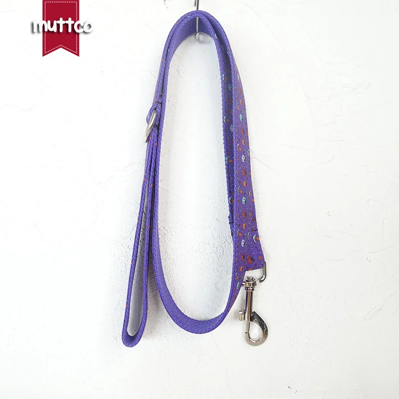 MUTTCO Collar de perro grabado entrenamiento para caminar correa de perro nombre de perro personalizado THE HELLOWWEEN NIGHT entrenamiento de seguridad UDC091 - imagen 4