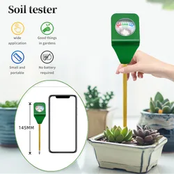 Medidor humedad suelo plantas de interior y jardín - Tester digital