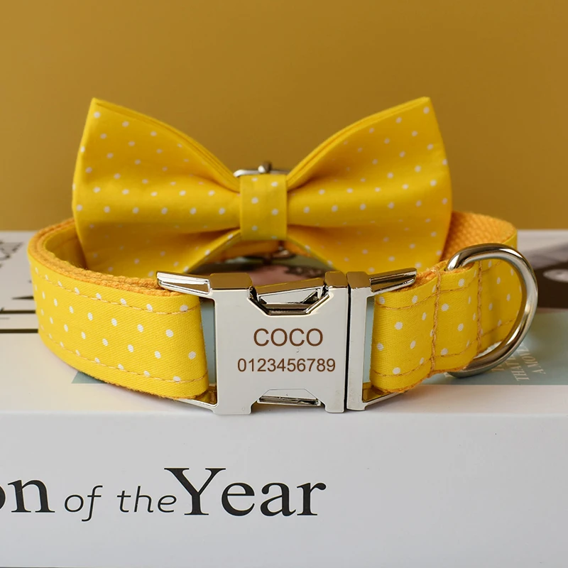 Collar personalizado para perros, Correa con grabado gratis de puntos de identificación para Pitbull Bull Terrier, Rottweiler Zzkdot 03 - imagen 4