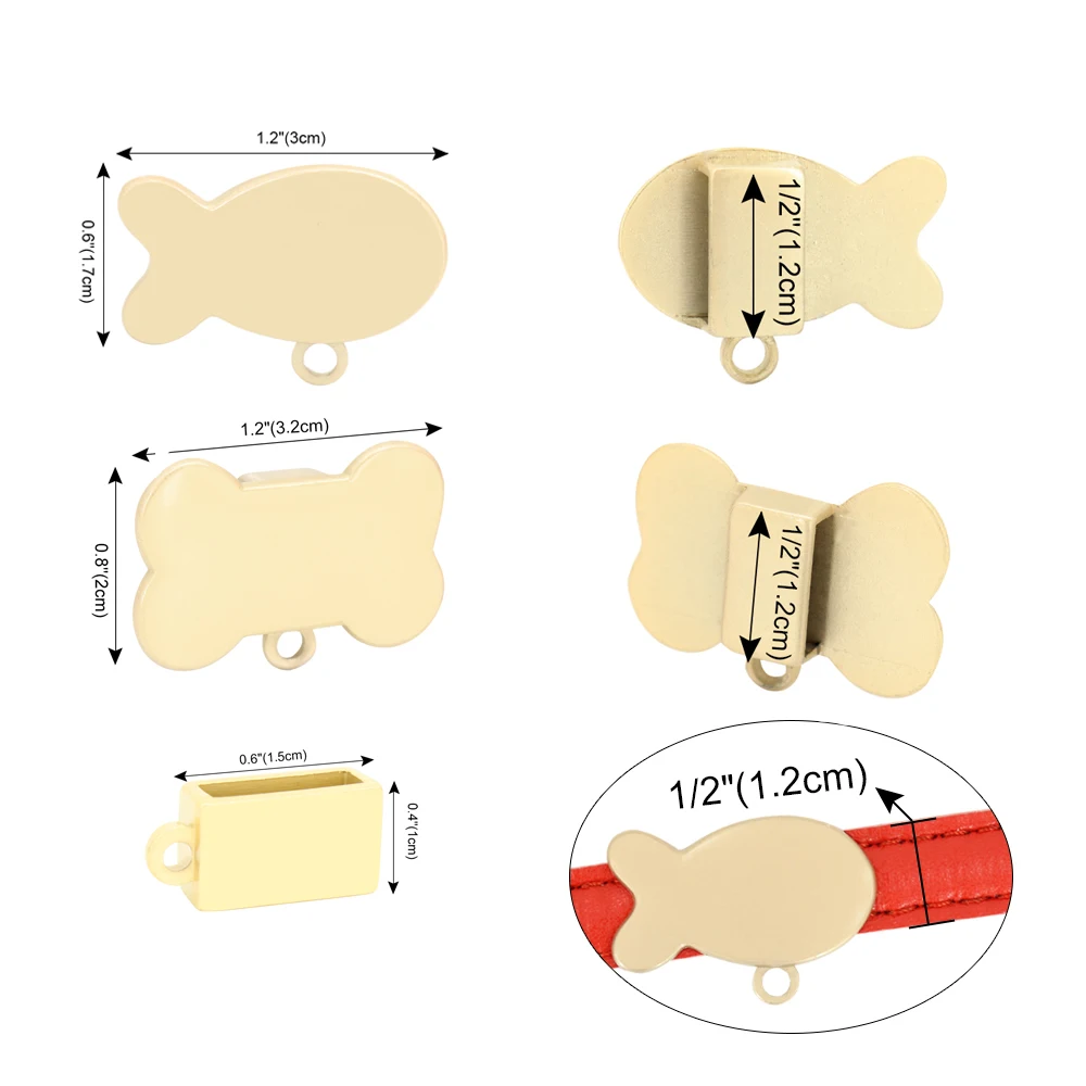 Placa identificativa con campana para collar de perro y gato - imagen 5