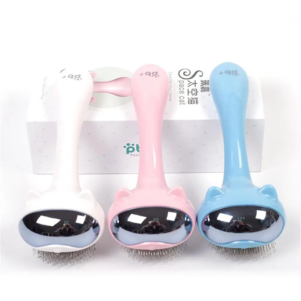 Peine de belleza multiusos para perros y gatos, cepillo de depilación para perros, recortador de pelo, herramientas de aseo para Deshedding - imagen 2