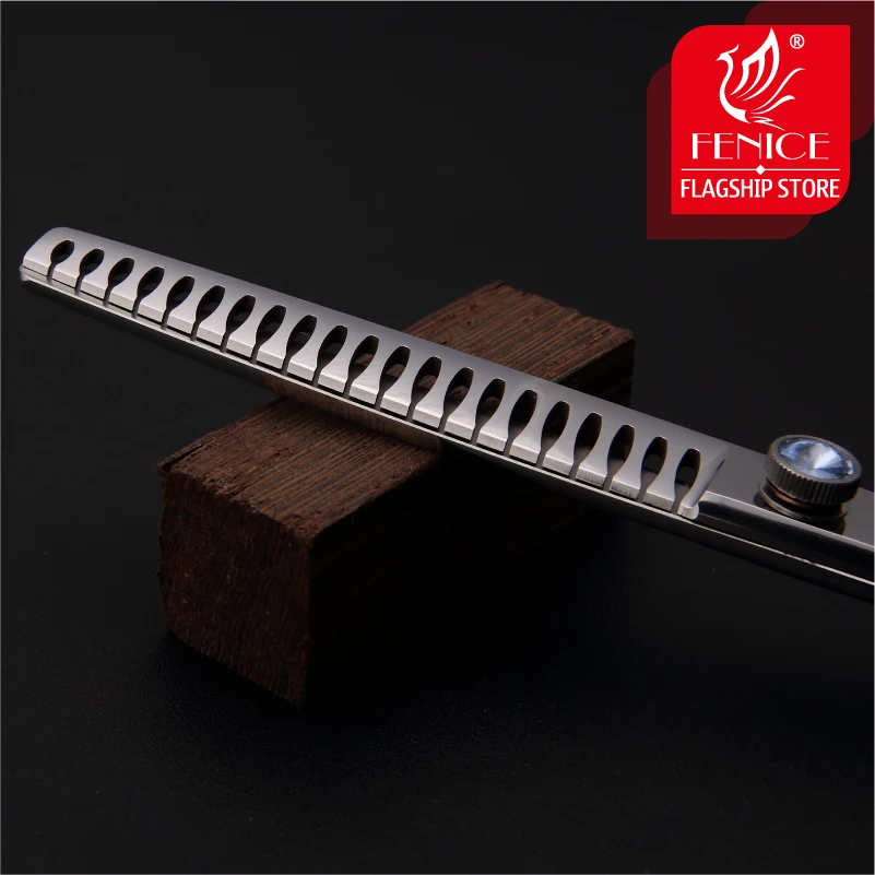 Fenice profesional JP440C mango izquierdo de acero 7/7,5 pulgadas tijeras de peluquería para perros y mascotas tijeras para tiburones tasa de adelgazamiento 75% - imagen 4