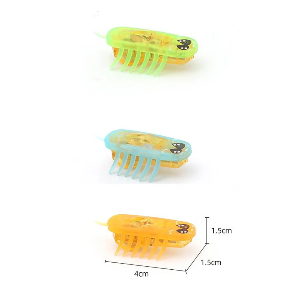 Juguete eléctrico móvil para gatos y cucarachas, juguete interactivo para gatitos, entrenamiento de caza, divertidos juguetes para mascotas con batería desmontable - imagen 4