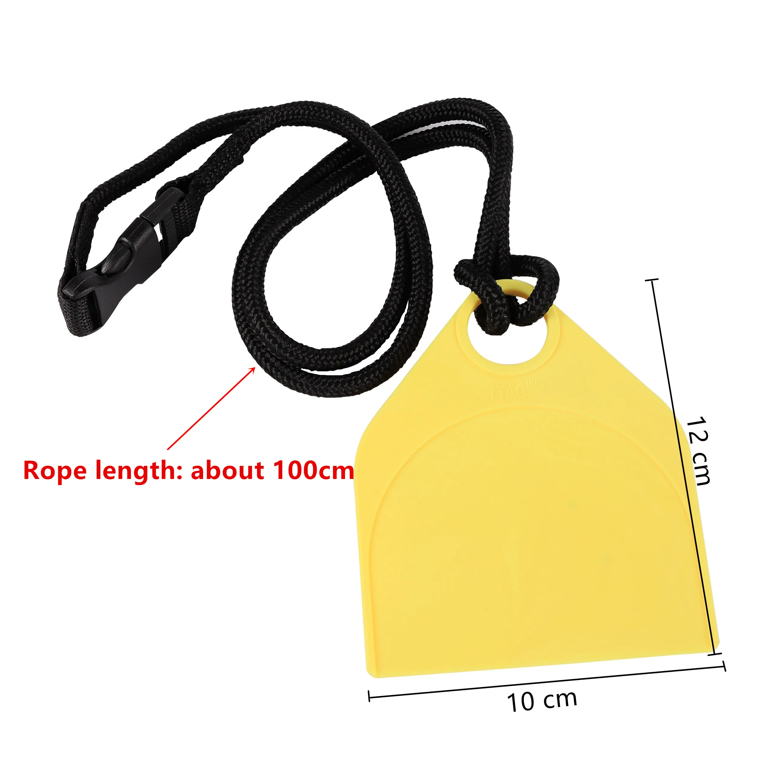 Etiqueta de cuello de ganado grande, accesorio de gestión de alimentación Animal grande, 1 unidad, DIY, caballo Camel, sin palabra, señalización, 10x12cm - imagen 2