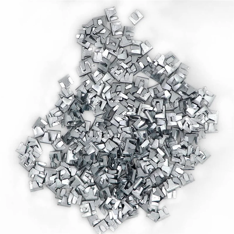 Accesorios de montaje de jaula Poutly, hebilla especial de acero inoxidable, clavo de bayoneta para pollo, conejo, jaula para mascotas, 600 Uds. - imagen 4