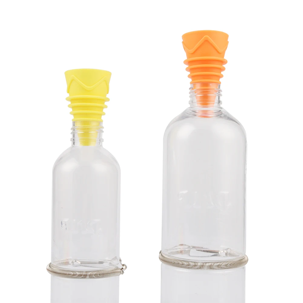 Trampa para moscas Flexible, embudo reutilizable de silicona para Control de plagas, atrapamoscas de frutas, asesino para el hogar, jardín, cocina, 5 uds. - imagen 4