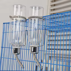 Botella para beber de 180ml/350ml para conejos y hámster, bebedero dispensador de agua para conejillo de indias, erizo, Totoro