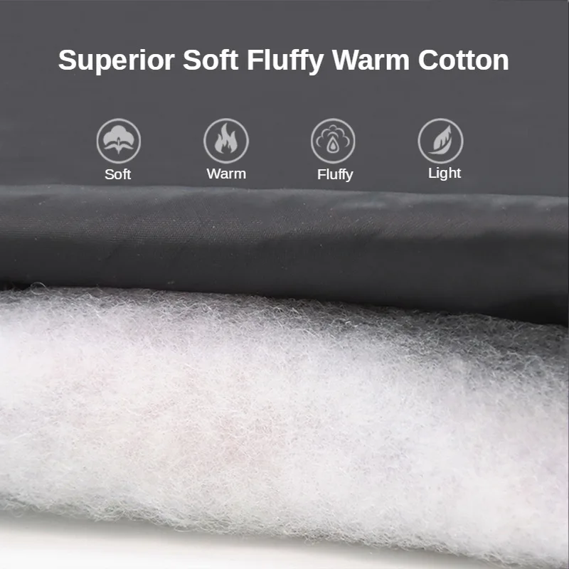 Ropa para perros, abrigo impermeable para perros grandes, chaquetas cálidas de invierno para perros al aire libre con terciopelo, arnés para caminar para perros medianos y grandes - imagen 5