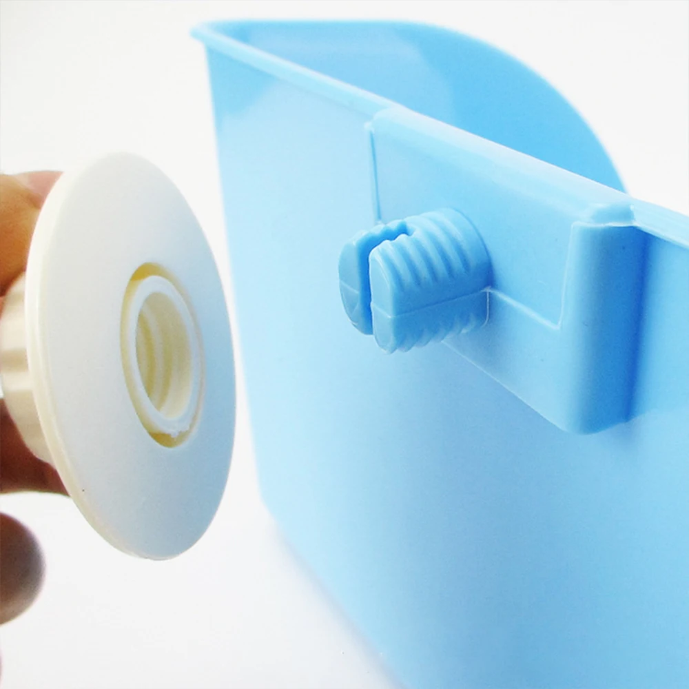 Inodoro para conejos, orinal de entrenamiento, caja de arena a prueba de pulverización, antisalpicaduras con fondo de malla de alambre de acero para jaula de conejillo de indias, mascota pequeña - imagen 5