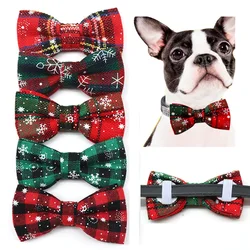 Lazo navideño para perros con collar extraíble