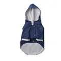 Blue dog raincoat