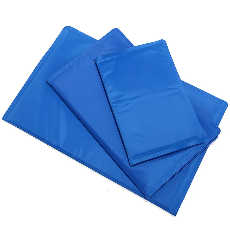 Cama de hielo para perros medianos, accesorios calmantes para mascotas, alfombrilla de refrigeración para perros, Lavable, Bulldog Francés, todo para perros - imagen 5