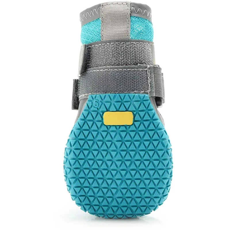 Benepaw-zapatos transpirables y cómodos para perros, botas antideslizantes con correa ajustable reflectante para cachorros, medianos y grandes - imagen 5