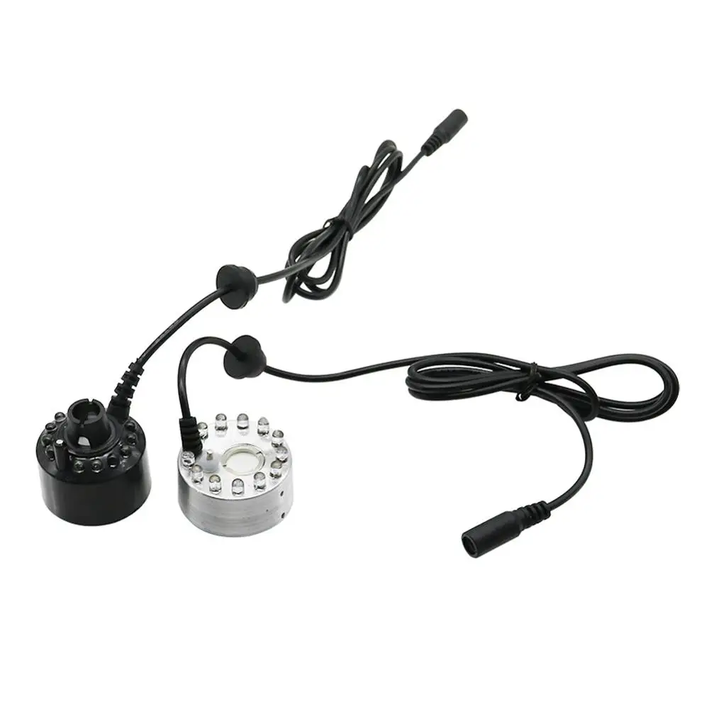 12 cuentas de lámpara LED atomizador acuario pecera nebulizador incubadora humidificador interior rocalla paisajismo luz colorida - imagen 4