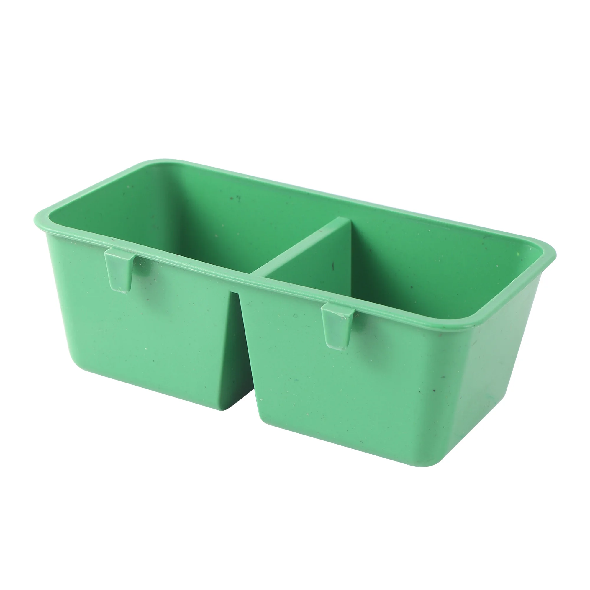 Jaula alimentadora de pájaros de doble cuenco, dispositivo para comer bebidas de agua doble, bebedero para loros y palomas, dos usos para alimentar y beber, 1 ud.