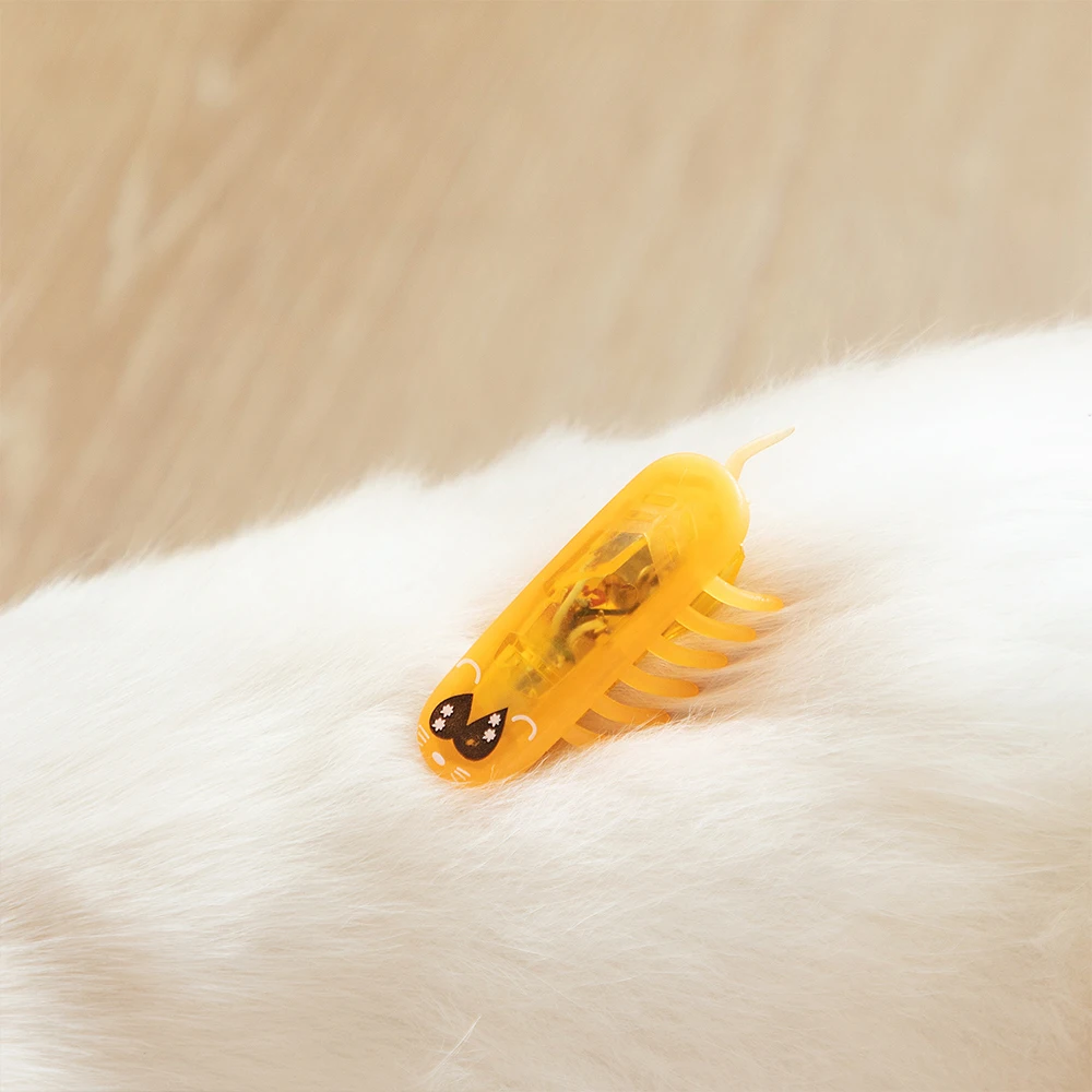 Juguete eléctrico móvil para gatos y cucarachas, juguete interactivo para gatitos, entrenamiento de caza, divertidos juguetes para mascotas con batería desmontable - imagen 3