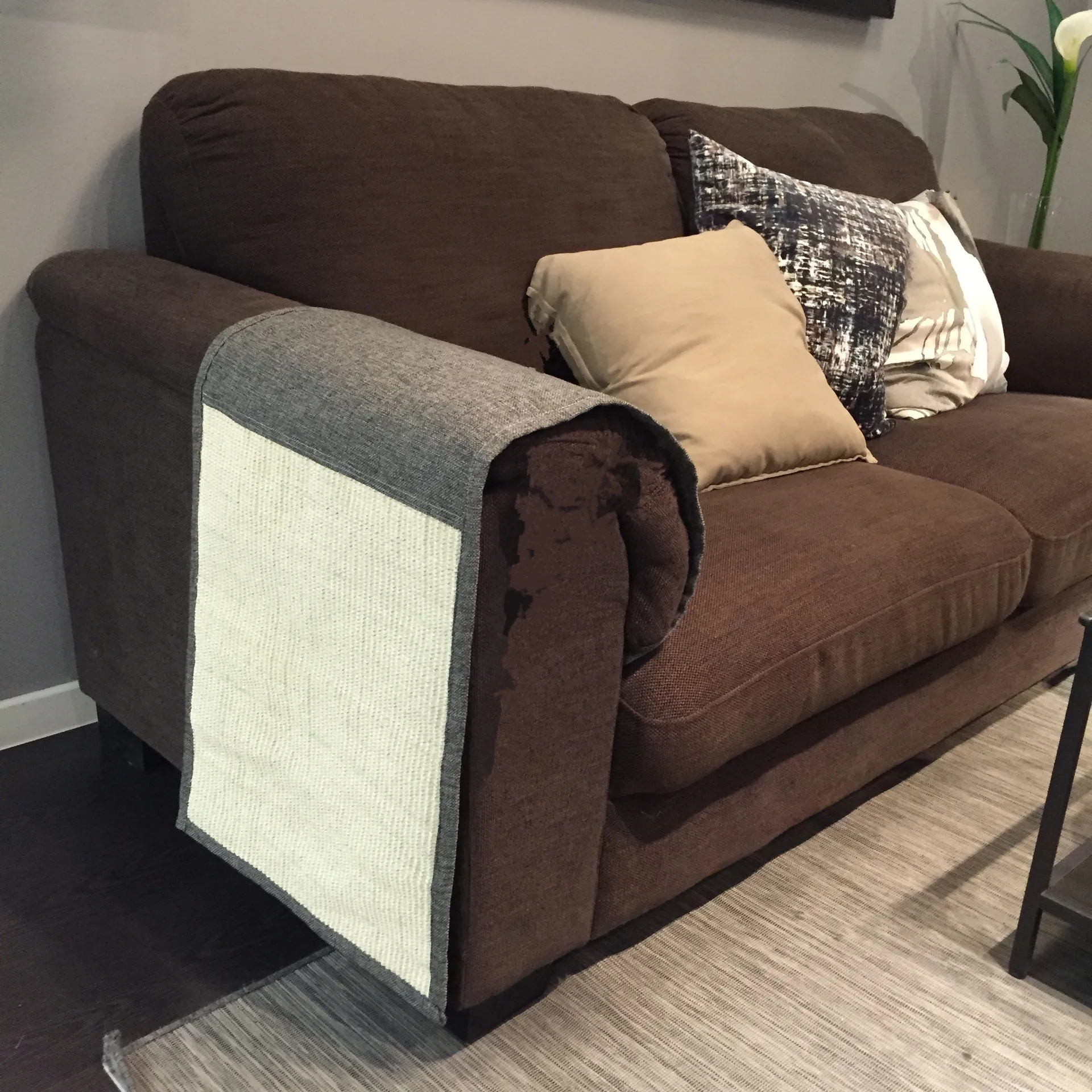 Almohadilla para rascar gatos, suministros para gatos, tablero de garra de gato de sisal, afilador de garras de juguete, rascador para gatos, sofá antigato, resistente al desgaste - imagen 3