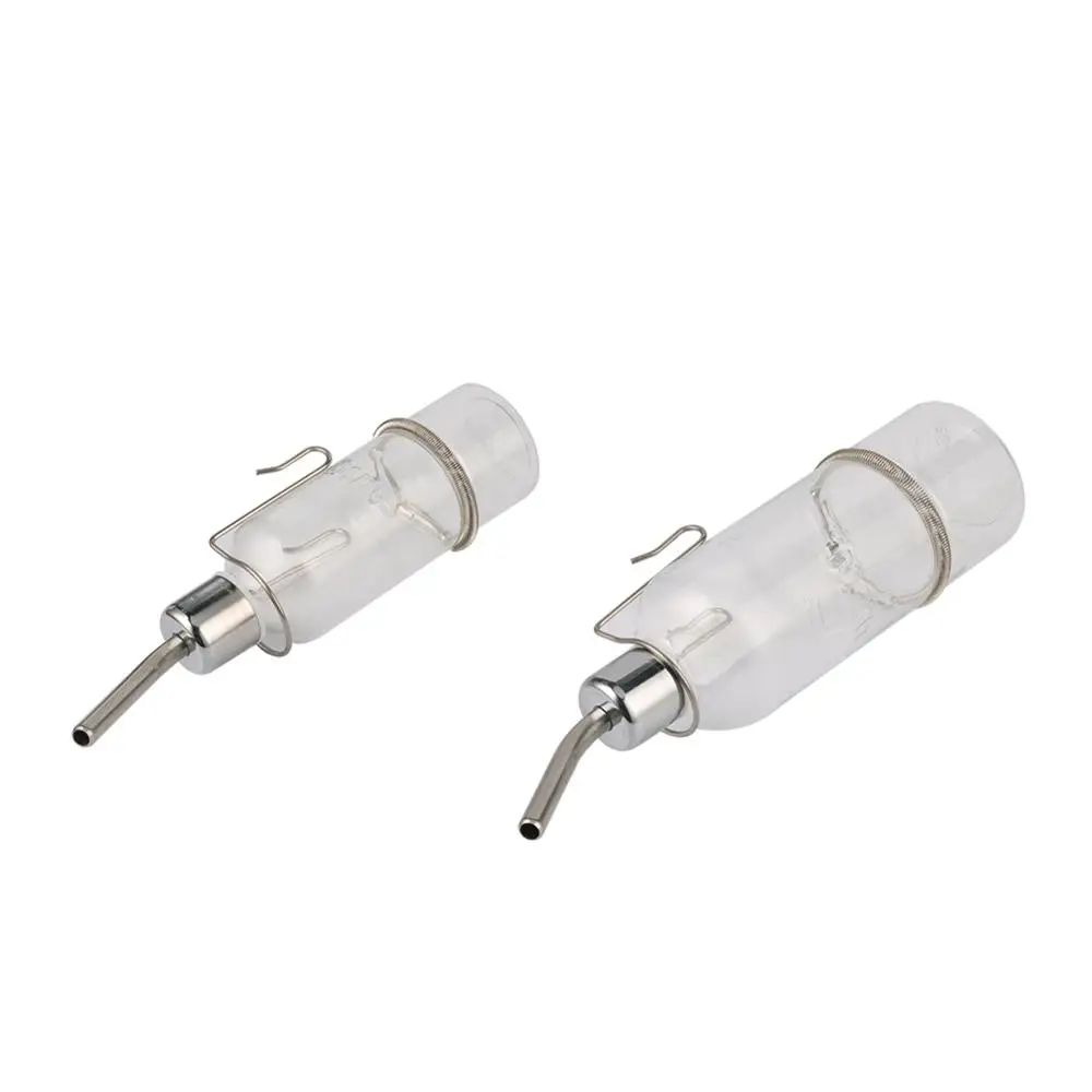 Botella para beber de 180ml/350ml para conejos y hámster, bebedero dispensador de agua para conejillo de indias, erizo, Totoro - imagen 5