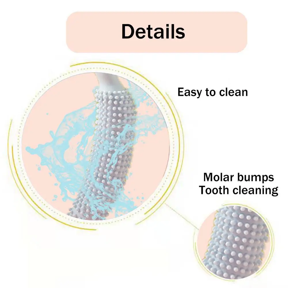 Un cepillo de dientes con una cabeza de cerdas azules