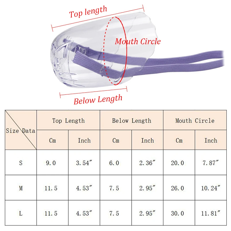 Mascarilla Bozal Gato Transpirable - vista lateral