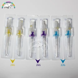 Cánula intravenosa desechable para perros y gatos – catéter IV