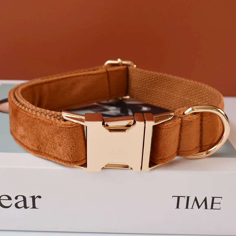 Collar ajustable para mascotas, cinta suave con hebilla para el cuello, fruta para Pitbull Bull Terrier, franela 21 - imagen 2