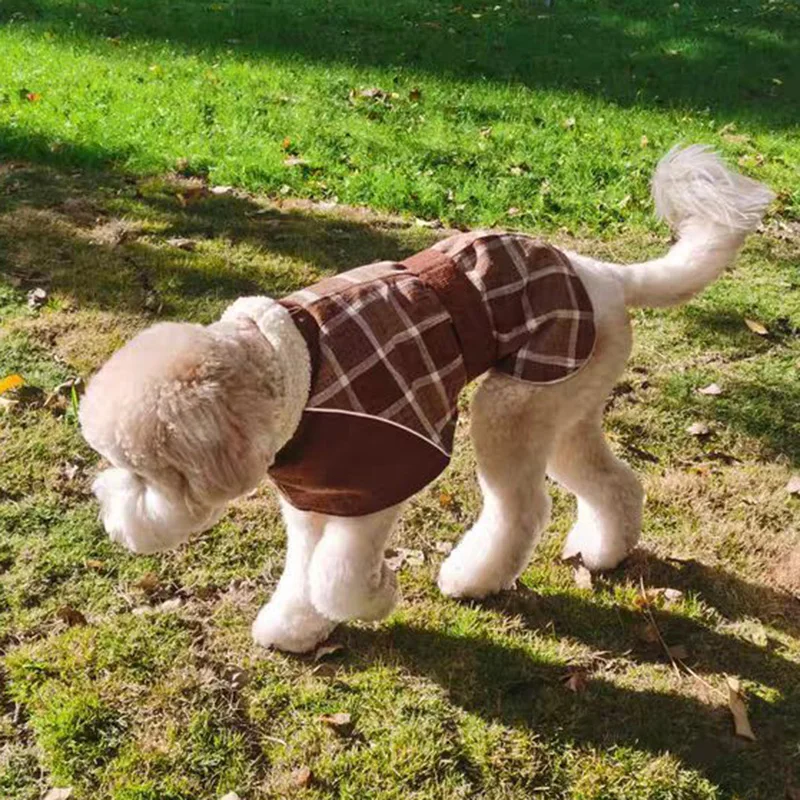 Chaqueta gruesa y cálida para perros medianos y grandes, ropa de invierno para mascotas, Galgo, ropa con ruedas, ubranka, dla, psa - imagen 5