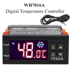 Termostato digital 220V para acuario – Control temperatura reptiles y peces