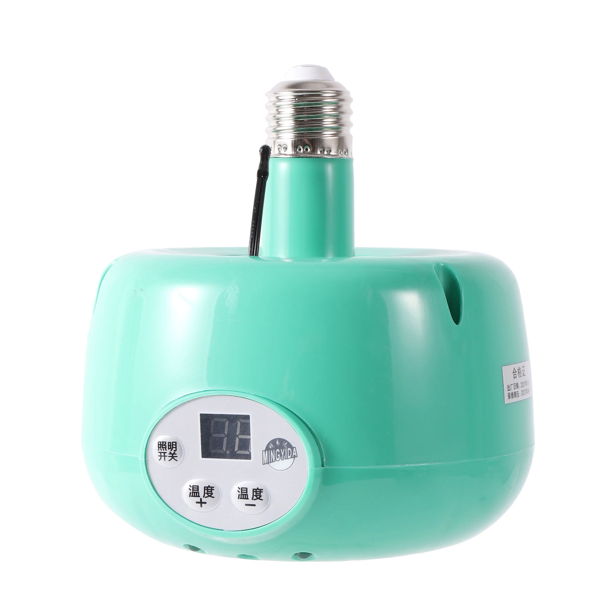 Lámpara de calefacción para mascotas, luz cálida para animales, controlador termostático de temperatura para pollo, calentador, caja para reptiles, lámpara de calefacción de 220V y 300W - imagen 4