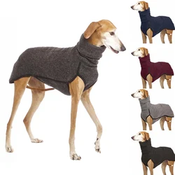 Chaquetón para perros medianos y grandes con cuello alto Pitbull Galgo