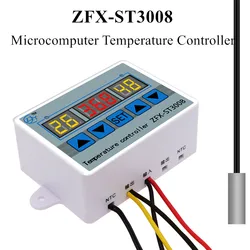 Termostato digitales con sonda NTC para terrario reptiles