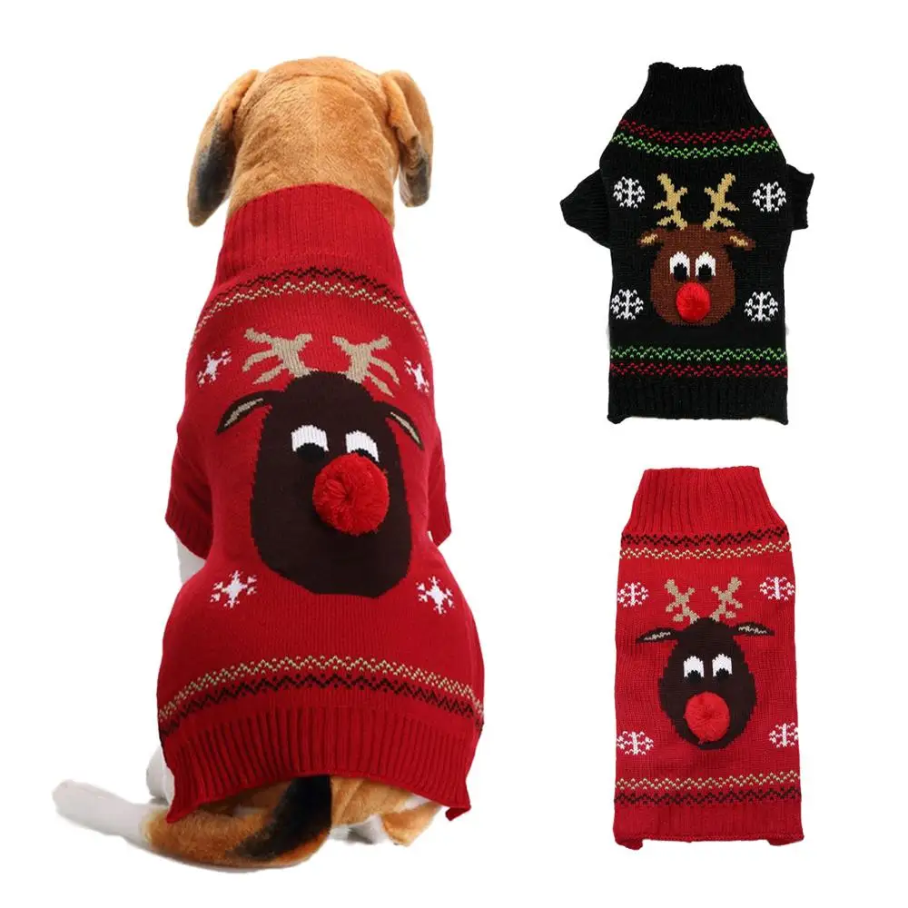 Suéter navideño para mascotas, ropa para perros pequeños, medianos y grandes