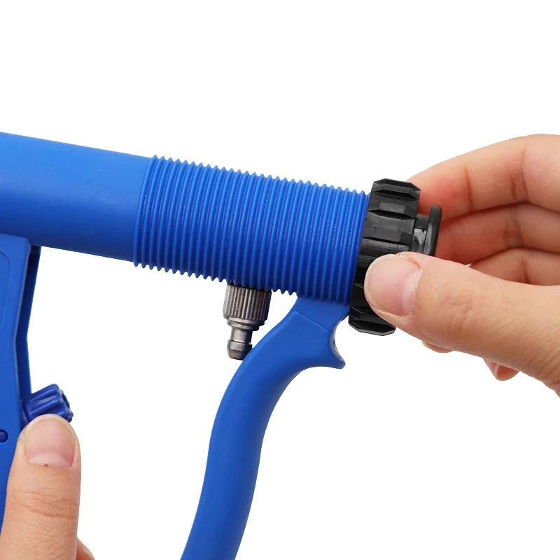 Pistola de alimentación de animales veterinaria, inyector de ganado de 10/20/30/50ml, pistolas de taladro para ganado, jeringa continua, infusión de inyección de vacunas - imagen 4