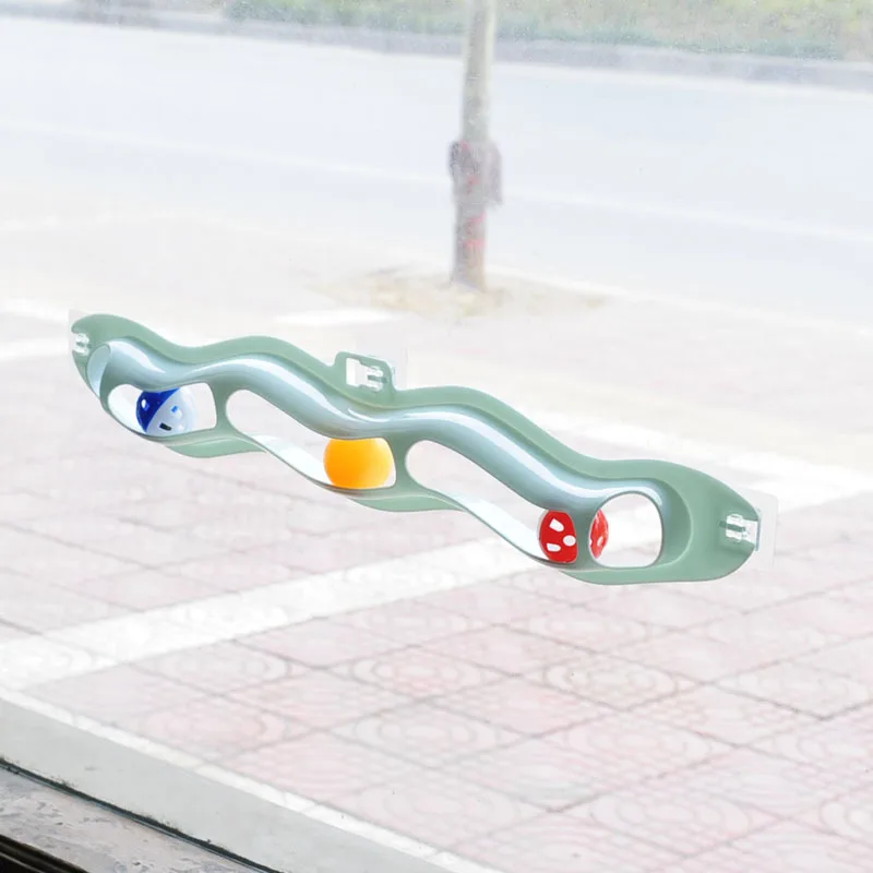 Juguete de plástico montado en la pared para gatos, Bola de entrenamiento de entretenimiento, juguete interactivo - imagen 4