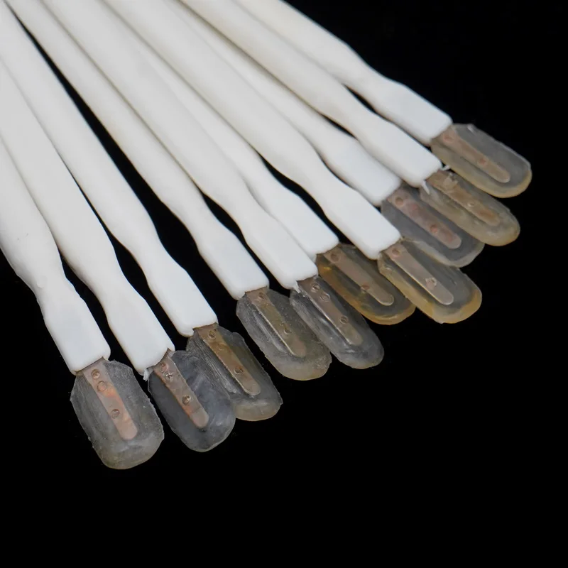 10 Uds. Rascador de gelatina real de 14,6 cm, bolígrafos para tomar la pulpa de leche de abeja, suministros de injerto, pulpas, herramientas de apicultura - imagen 4