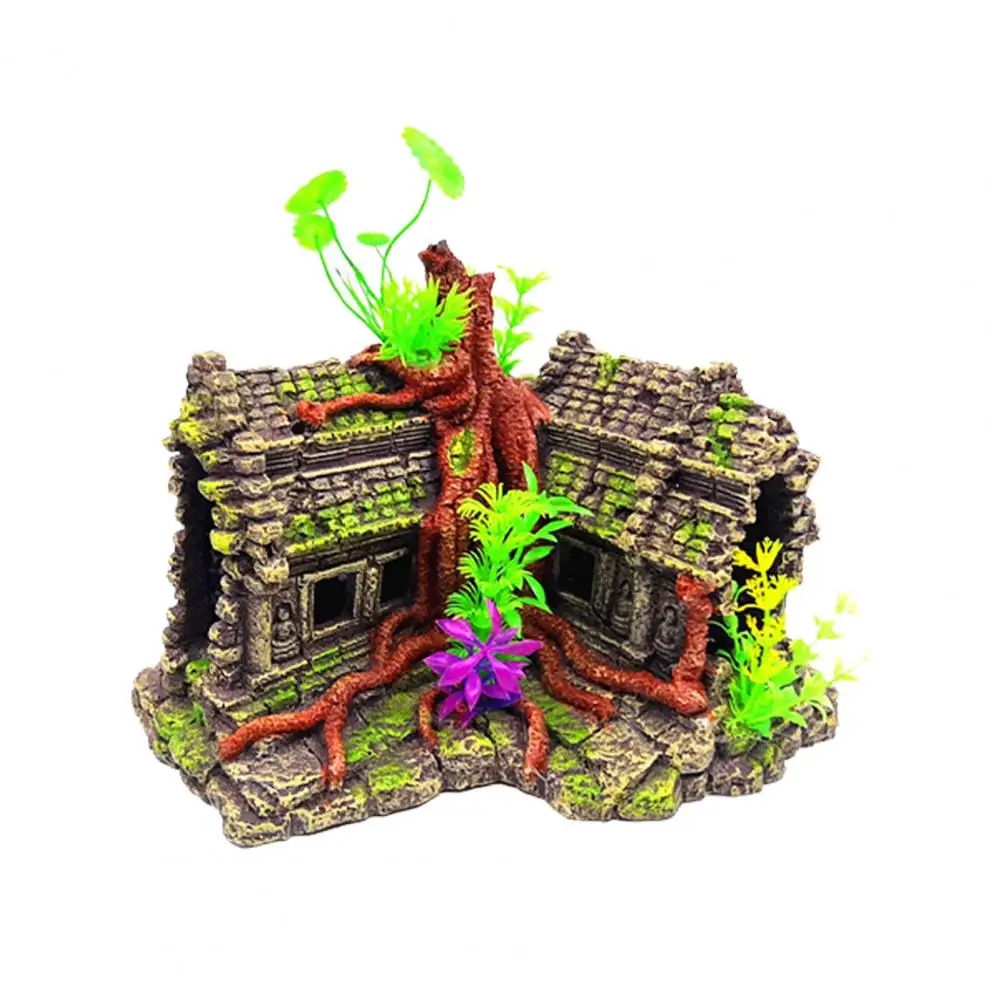 Adorno para acuario de Acuario, accesorios decorativos de paisaje coralino, artesanía de acuario en miniatura, productos para mascotas - imagen 5