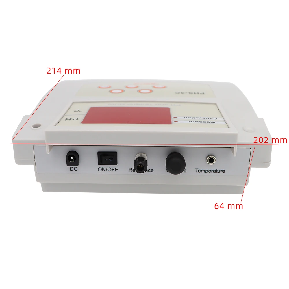 Medidor de PH de escritorio PHS-3C, calibración automática, medidor de acidez, multiparámetro, Analizador de calidad del agua 2 en 1 para laboratorio - imagen 5