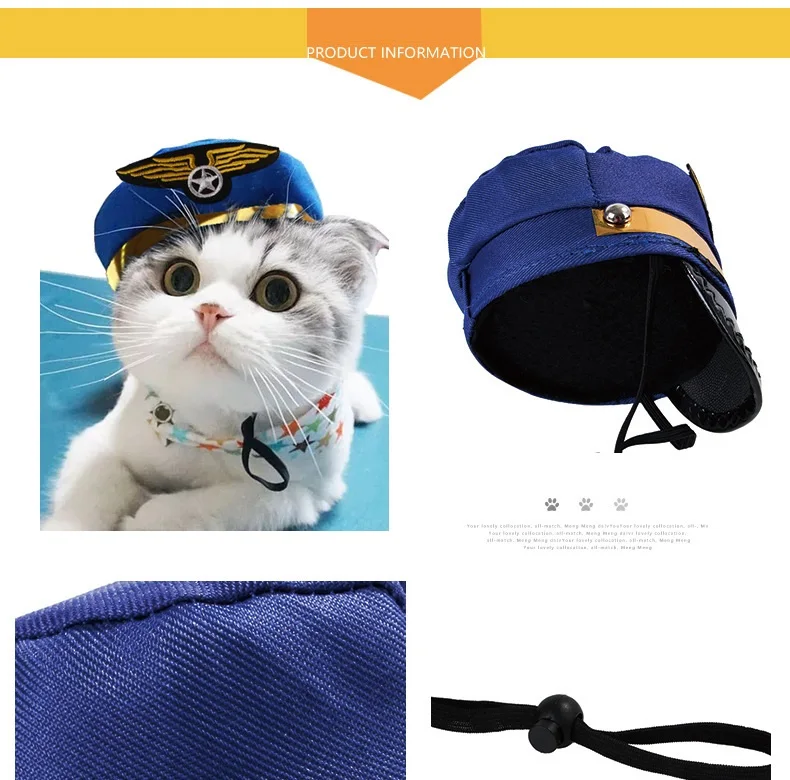 Gorro Perro Gato Halloween - uso en Chihuahua