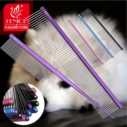 Peine de acero inoxidable para perros y gatos – Antípulgas y pelo