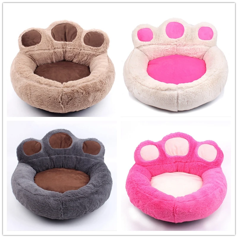 Benepaw-sofás de calidad para perro, cama lavable con forma de pata, suave y cálida, resistente al desgaste, para cachorro y gato, 4 colores - imagen 2
