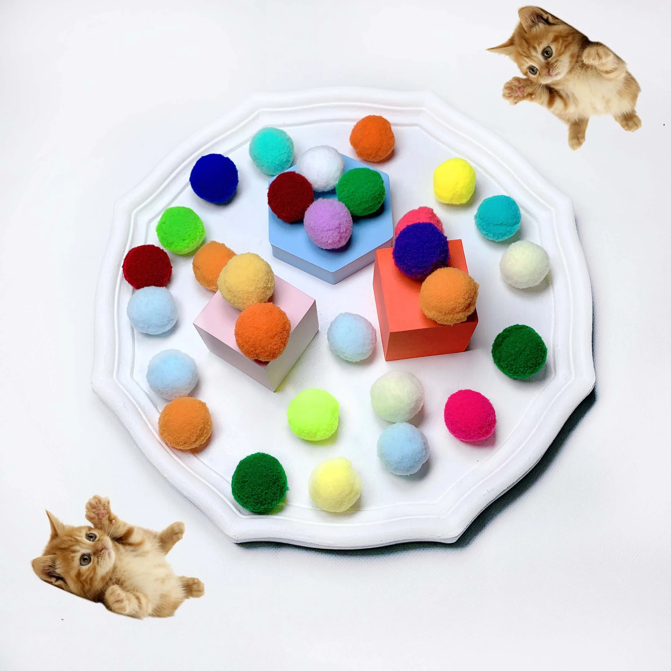 Bola Interactiva Gatos - Medidas