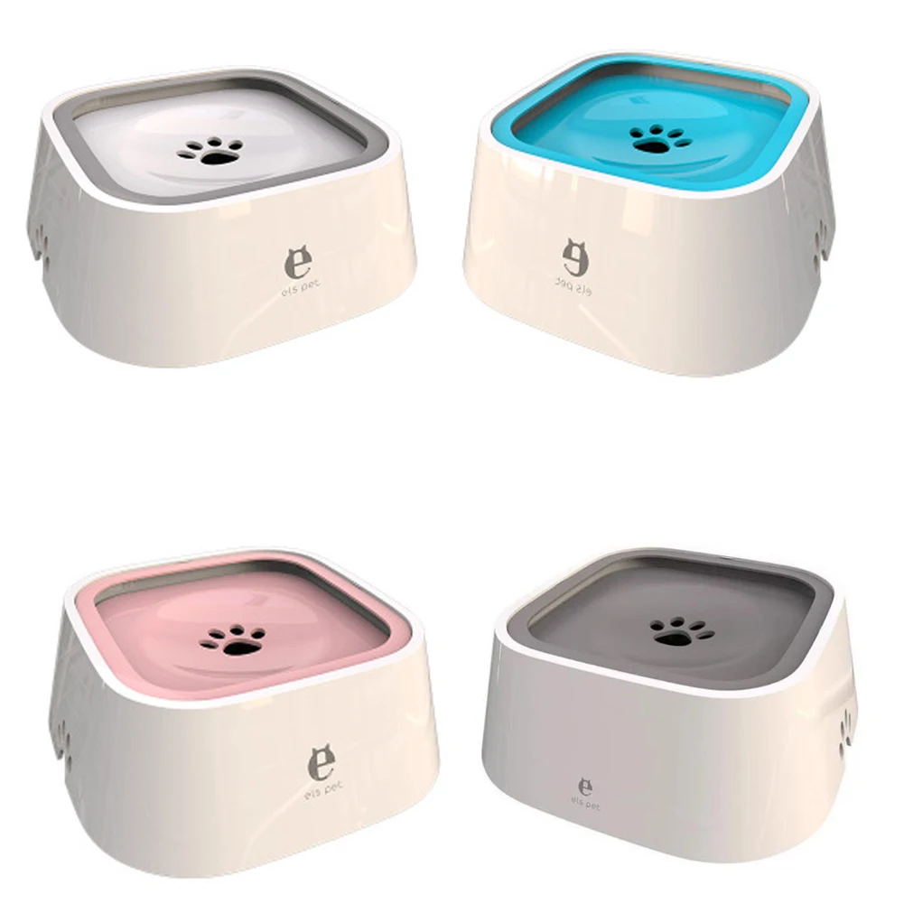 Tazón de agua flotante para perros y gatos, dispensador de botellas para beber, tazón de boca que no se moja - imagen 2