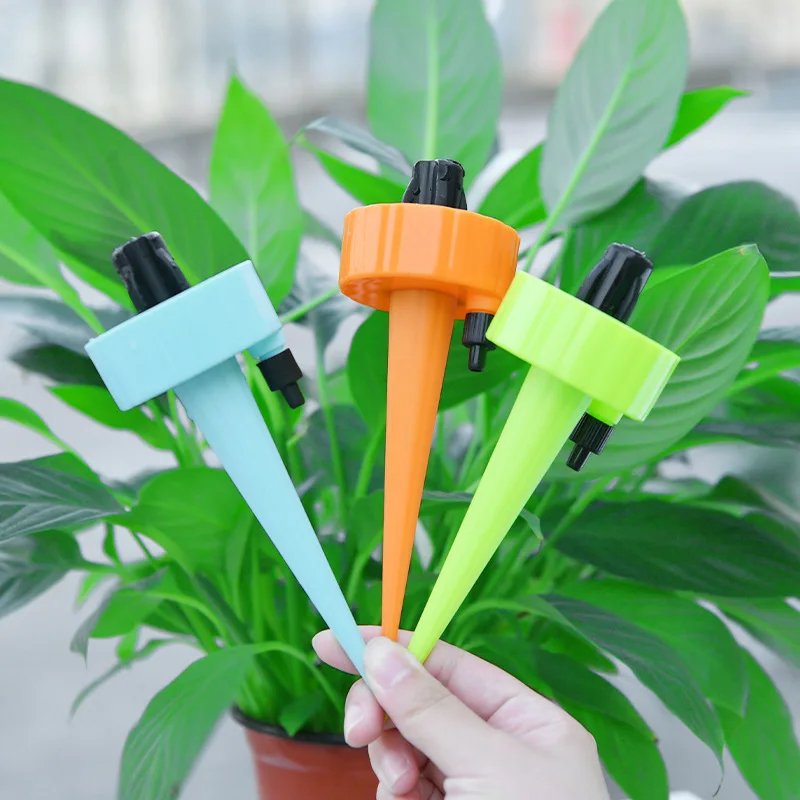 Sistema de riego automático para plantas de interior, gotero en maceta, dispositivo de riego perezoso, picos de agua - imagen 4