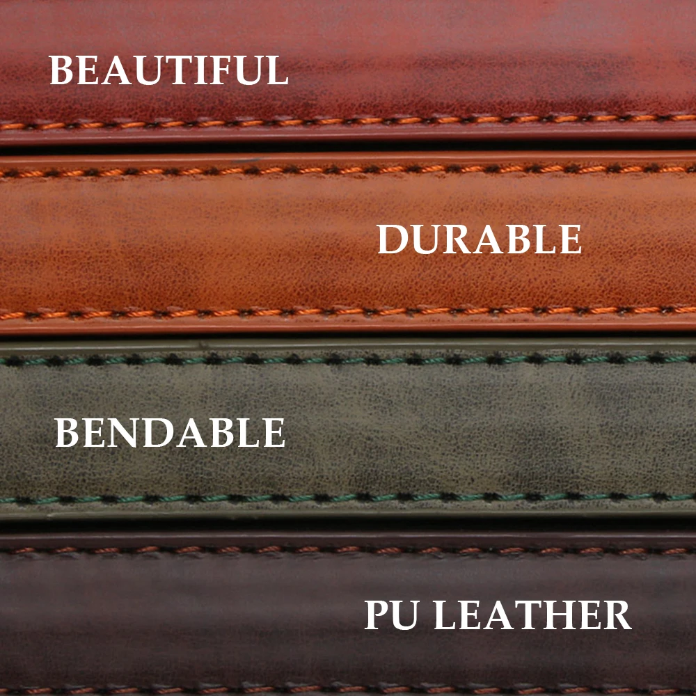 Correa de cuero para perros pequeños y grandes, correa duradera para perros, correa de lujo para mascotas para perros grandes, cuerda de entrenamiento, Bulldog Francés, Pug - imagen 4