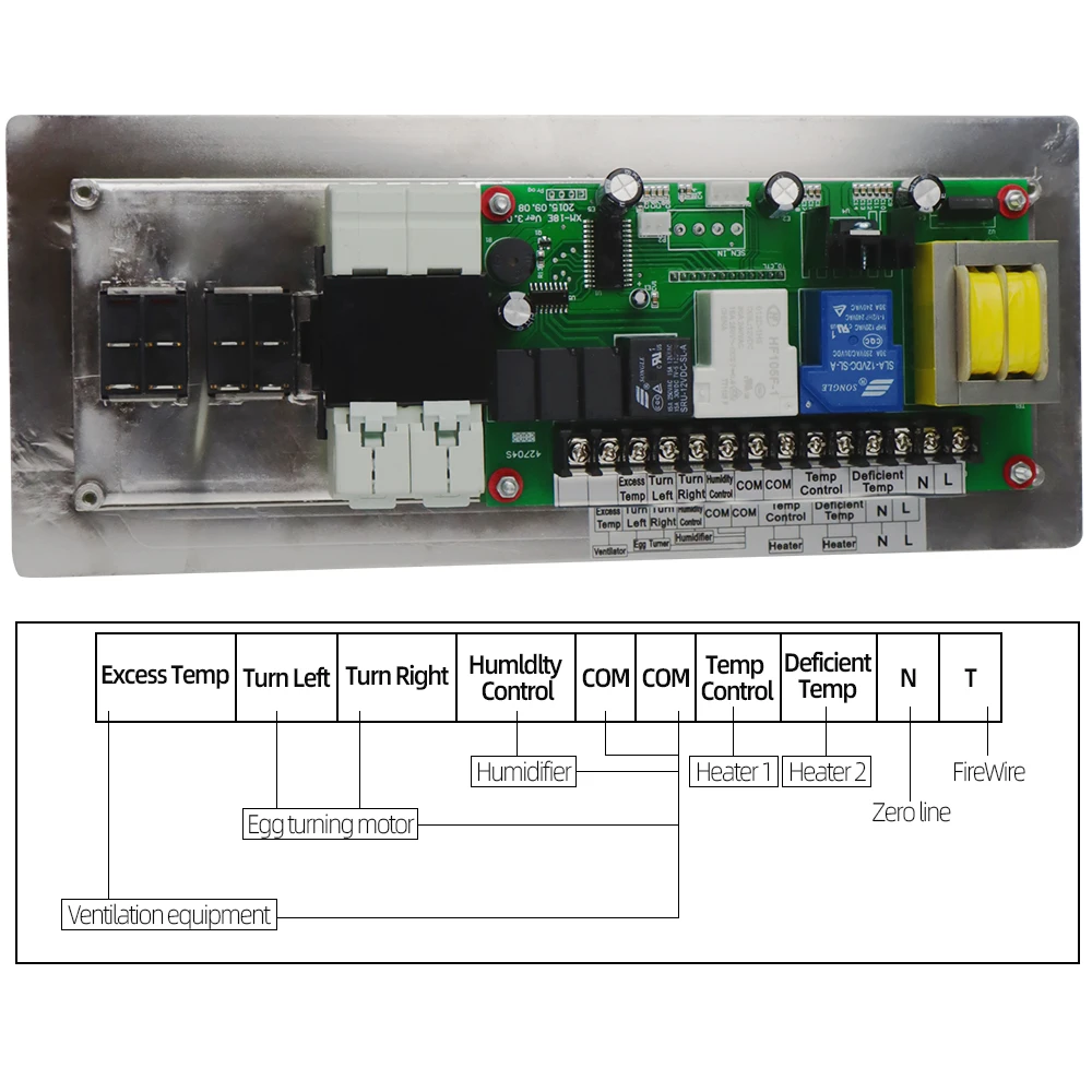 Termostato digital para incubadora: control temperatura y humedad - imagen 4