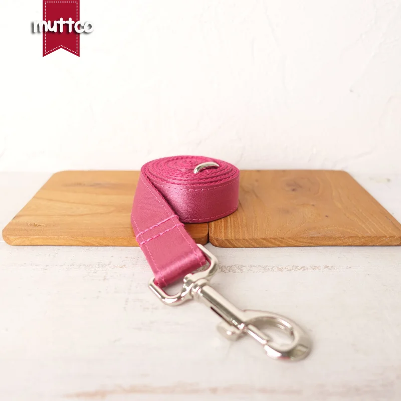 Collar de perro con hebilla de metal grabada MUTTCO, collar con etiqueta de identificación para perro THE SHINY CHERRY, placa de identificación de 5 tamaños, suministro antipérdida para mascotas UDC113 - imagen 3