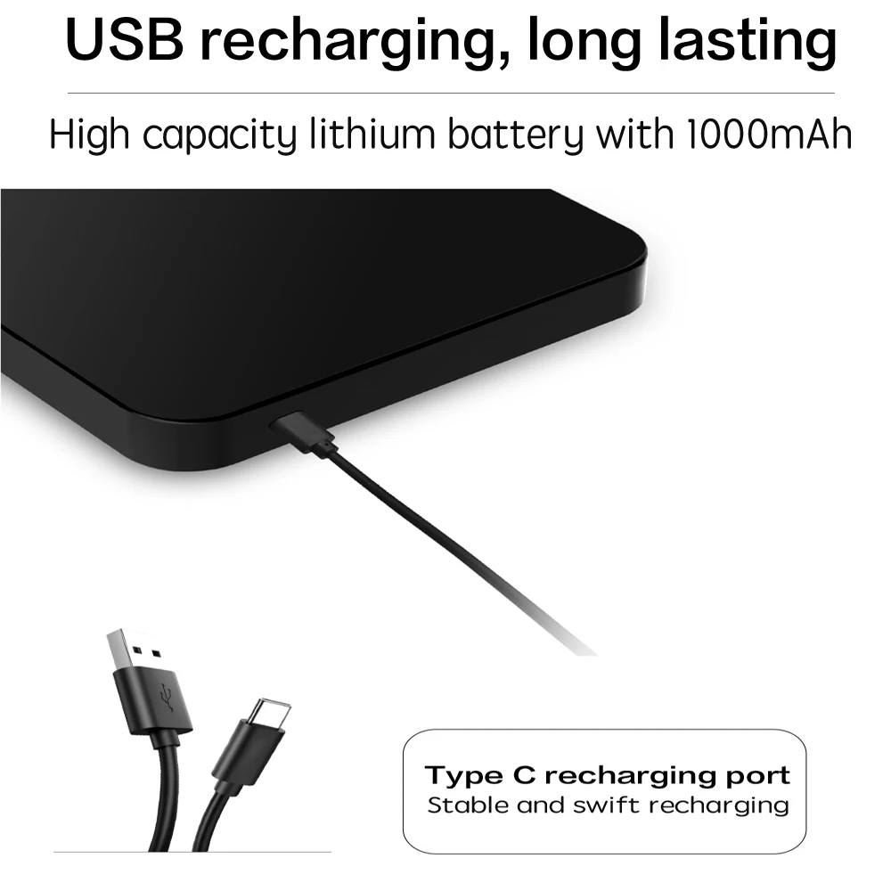 Báscula de café inteligente, 2kg/0,1g, Mini báscula electrónica Digital negra para café, carga USB, temporizador automático, báscula de cocina con temporizador - imagen 5